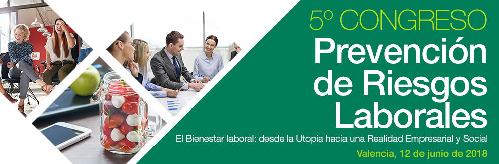 La Asociación Española para la Calidad, a través de su Comunidad AEC PRL, organizó el 5º Congreso de Prevención de Riesgos Laborales, que se celebraró en Valencia, el 12 de junio de 2018 bajo el lema: 