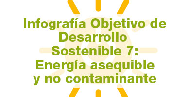 Infografía del Objetivo de Desarrollo Sostenible 7